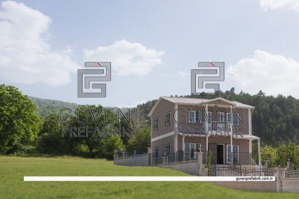 İzmir Dubleks prefabrik ev